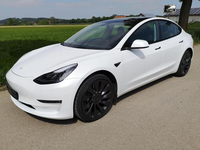 Lagerfahrzeug Tesla Model 3 - Performance 20 Zoll Int. Schwarz