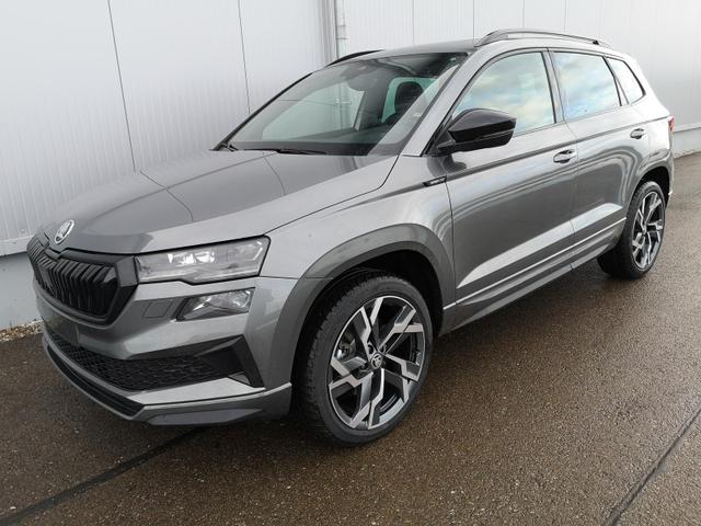 Skoda Karoq - Sportline 2.0TDI DSG 4x4 AHK Matrix Pano Sound Leder 19 Zoll