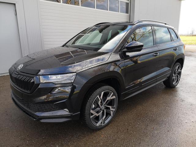 Skoda Karoq - Sportline 1.5TSI DSG AHK Navi Matrix ACC Kam 19 Zoll Vorlauffahrzeuge