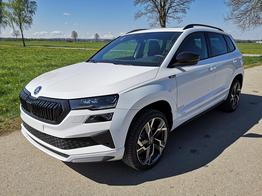 Skoda Karoq Sportline 2.0TDI DSG 4x4 AHK Matrix Leder 19 Zoll 