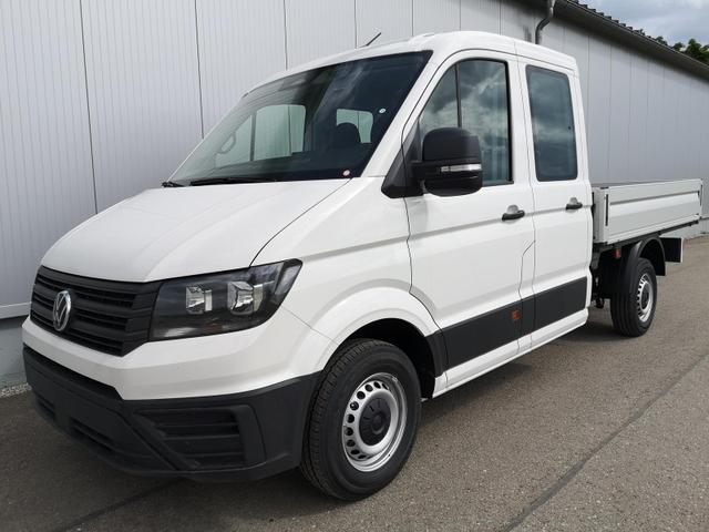 Volkswagen Crafter Pritschenwagen - Doka 35 Pritsche DSG PDC Tempomat 7 Sitzer