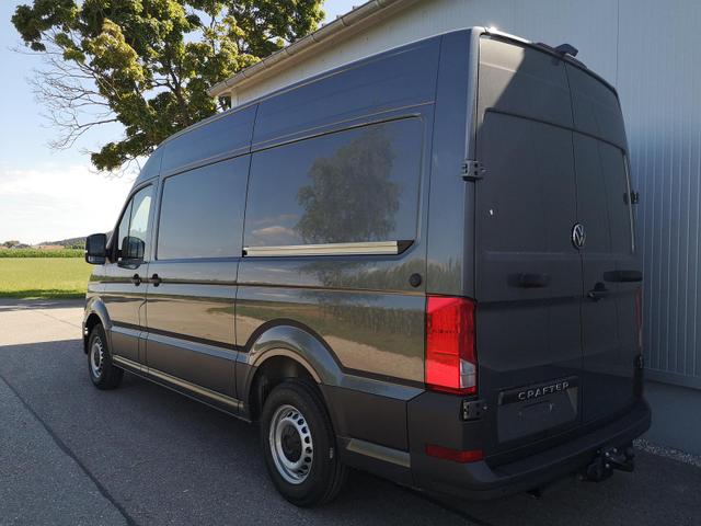 Volkswagen Crafter Kastenwagen - Kasten 35 mittellang Hochdach FWD 2.0 TDI L3H3 2 Schiebetüren AHK Kamera 270 Grad App PDC GRA