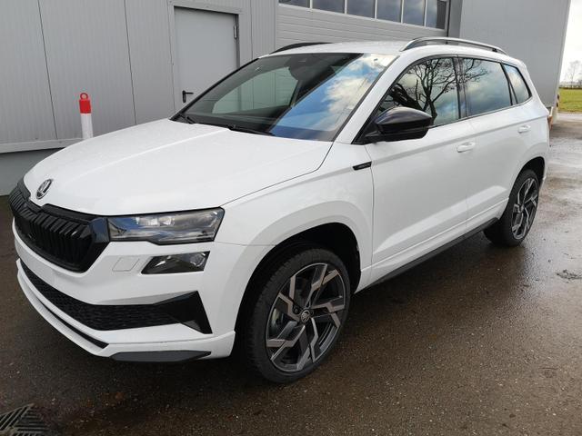 Skoda Karoq - Sportline 2.0TDI DSG 4x4 AHK Matrix Leder 19 Zoll