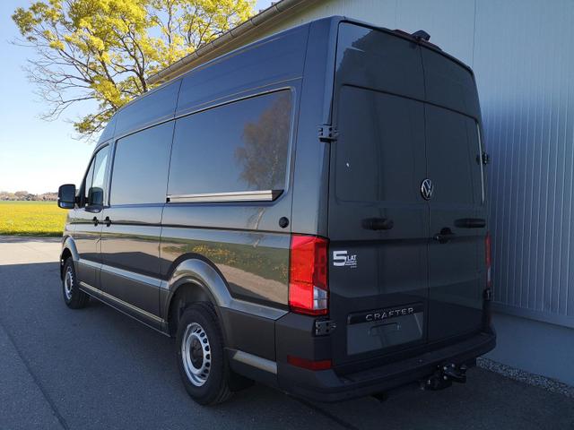 Volkswagen Crafter Kastenwagen Kasten 35 mittellang Hochdach FWD 2.0 TDI L3H3 LED 2 Schiebet&uuml;ren AHK Kamera 270 Grad App PDC GRA 