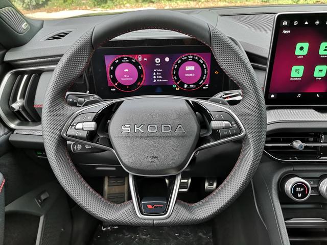 Skoda Kodiaq 2.0 TSI 195 kW 4x4 RS DSG ABT Standh. Leder 360 AHK 7 Sitzer Pano Head GV5 