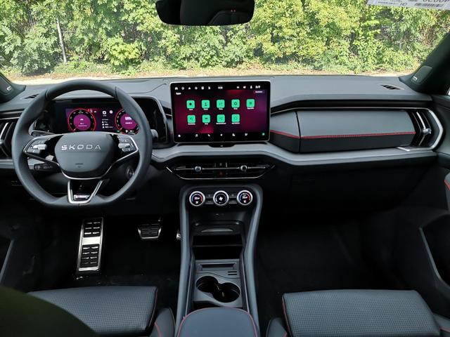 Skoda Kodiaq 2.0 TSI 195 kW 4x4 RS DSG ABT Standh. Leder 360 AHK 7 Sitzer Pano Head GV5 