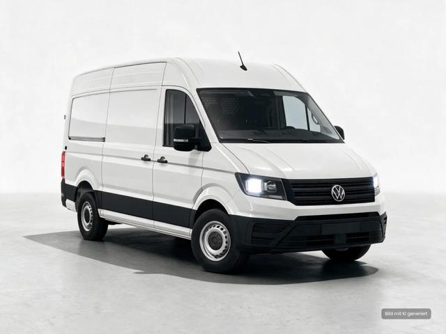 Volkswagen Crafter Kastenwagen 35 mittellang Hochdach FWD L3H3 AHK Kamera 3 Sitzer GV5 APP 