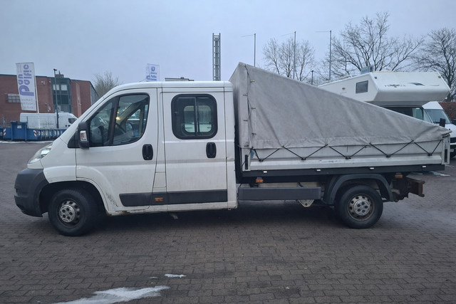 Peugeot Boxer 2.2 Pritsche Plane DOKA*AHK*RADIO* 
