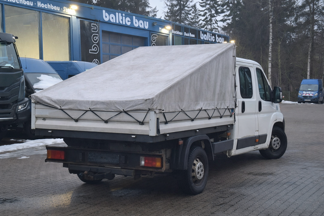Peugeot Boxer 2.2 Pritsche Plane DOKA*AHK*RADIO* 
