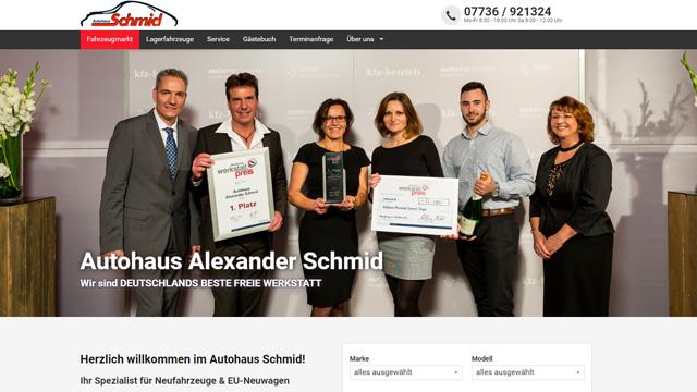 Autohaus Alexander Schmid - DEUTSCHLANDS BESTE FREIE WERKSTATT