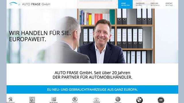 Auto Frase - B2B-Autohandel für EU-Fahrzeuge