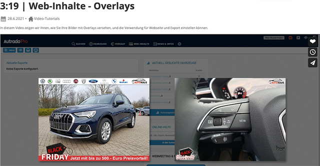 Overlays: Bewerben Sie Ihre Marke!