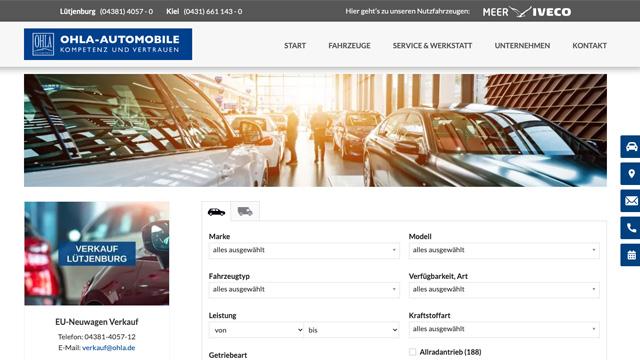 OHLA-AUTOMOBILE GmbH, Lütjenburg & Kiel - Kunden-Referenzen