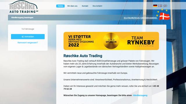 Røschke Auto Trading ApS, Helsinge (DK) - Kunden-Referenzen