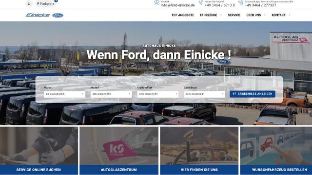 Ford Autohaus Einicke in Sangerhausen