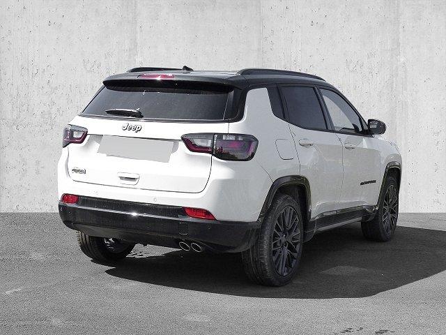 Jeep Compass 4xe 80TH Plug-In Hybrid Leder Navi Kurvenlicht ACC Parklenkass. Rückfahrkam. Allrad 