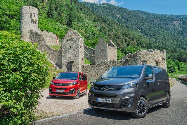 Mit Opels elektrischen Vans durch die Dolomiten