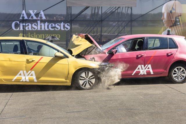 AXA Crashtest - Schwachpunkte bei E-Autos