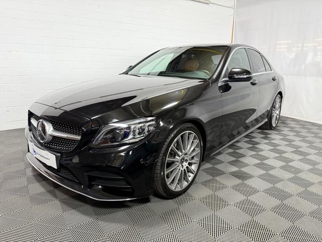 Mercedes-Benz C-Klasse - C 300 AMG Line Burmester Leder LED RFK SHZ 19"