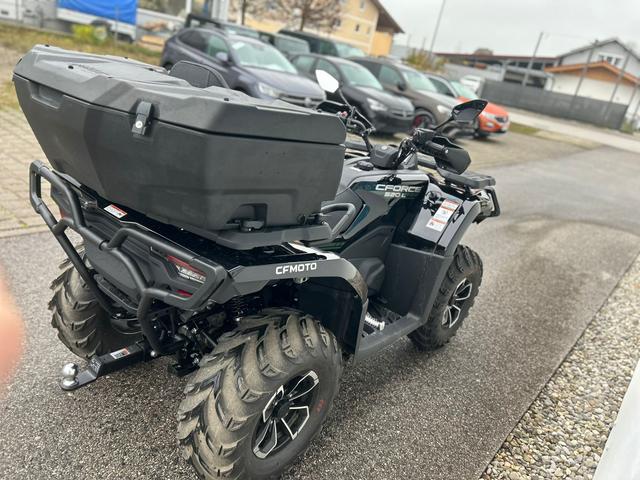 CFMOTO CForce 520 L ABS nebula black inkl. viel Zubehör 