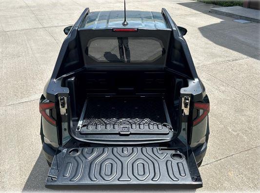 Dacia Duster Expression Pickup 1.6 HYBRID 140 (Benzin/Elektro) AUTOMATIK, 17" Alufelgen "TERGAN", Klimaautomatik, Hands-free, Rückfahrkamera, Parksensoren hinten, LED-Scheinwerfer, Radio 10" + Smartphone-Spiegelung, Abgedunkelte Scheiben, Nebelscheinwerfer, Armlehne, 