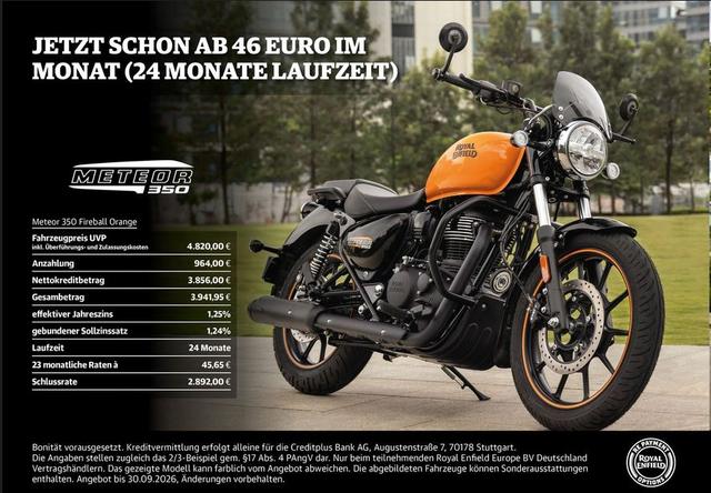 Royal Enfield Meteor 350 15,06 kW Super Nova 