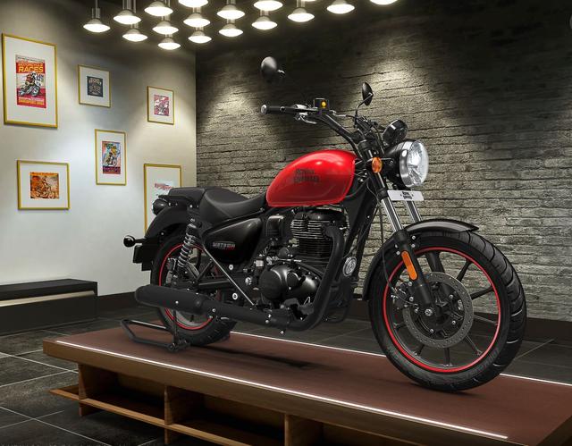 Vorlauffahrzeug Royal Enfield Meteor 350 - 15,06 kW Fireball Red