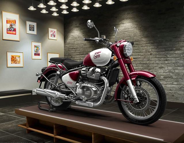 Vorlauffahrzeug Royal Enfield Classic 650 - 34,6 kW Vallam Red