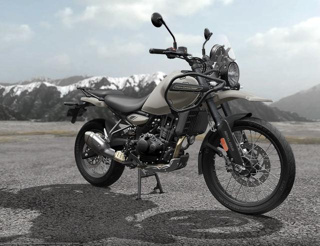 Vorlauffahrzeug Royal Enfield Himalayan 450 - 29,44 kW Kaza Brown
