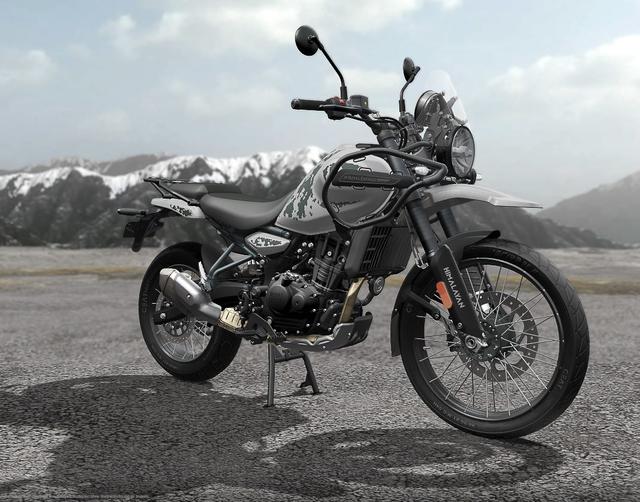 Vorlauffahrzeug Royal Enfield Himalayan 450 - 29,44 kW Kamet Withe (tubeless)