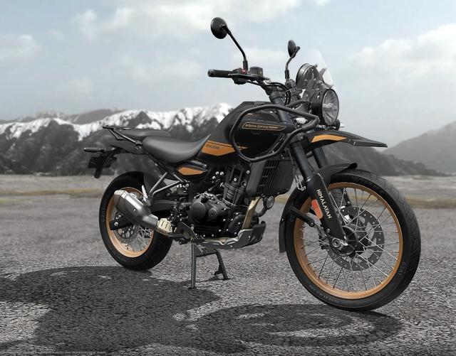 Vorlauffahrzeug Royal Enfield Himalayan 450 - 29,44 kW Hanle Black (tube)
