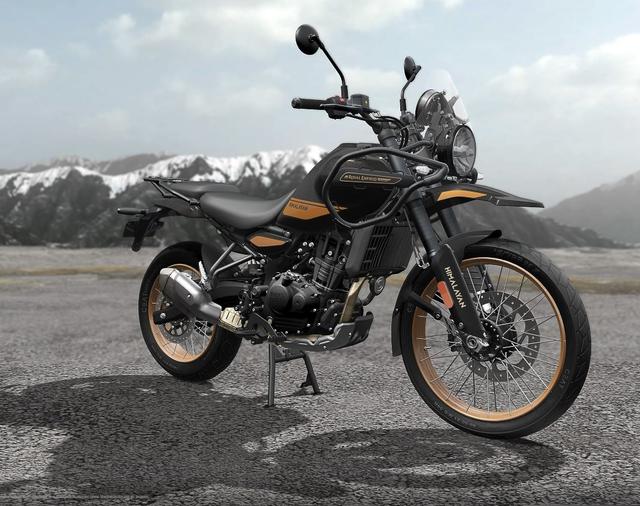 Vorlauffahrzeug Royal Enfield Himalayan 450 - 29,44 kW Hanle Black (tubeless)