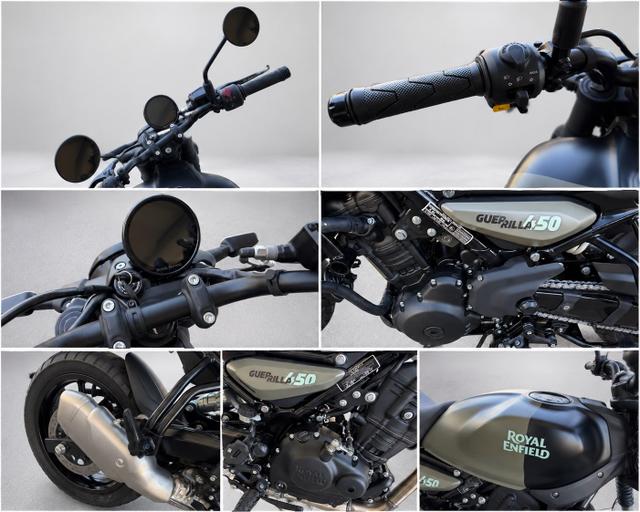 Royal Enfield Guerrilla 450 Shadow Ash Guerrila 