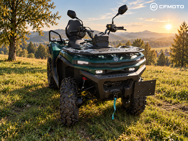 Lagerfahrzeug CFMOTO CFORCE C4 TOURING - EPS 33PS|ABS|4x4|LCD|AHK|LED|WINDE|ALU|4J-GAR|UVM.