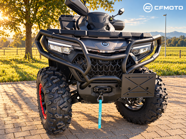 Lagerfahrzeug CFMOTO CFORCE 850 Touring PRO ABS - 71PS|EPS|TFT|AHK|LED|WINDE|14"|4J-GAR|UVM.
