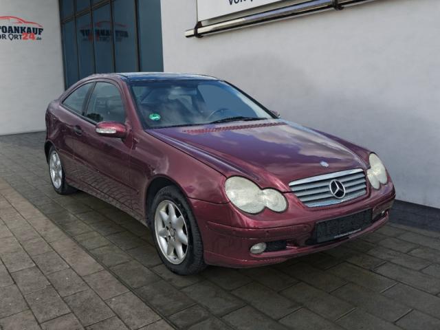 Mercedes-Benz C-Klasse - C 180 Sportcoupe Kompressor*TÜV neu*Pano*Leder*