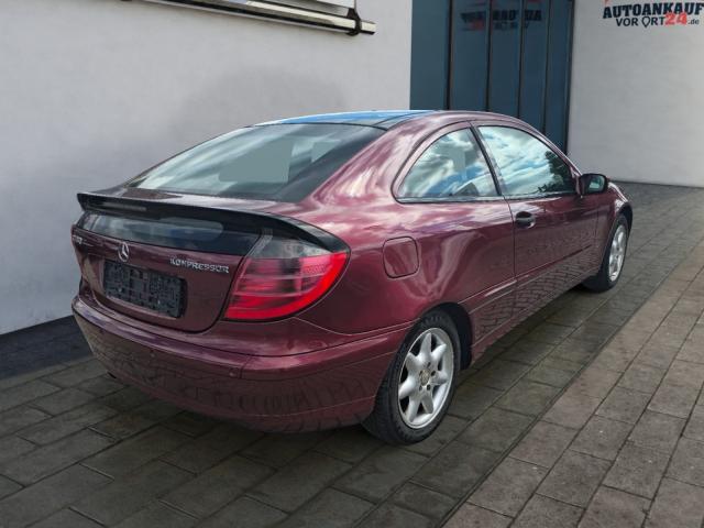 Mercedes-Benz C-Klasse C 180 Sportcoupe Kompressor*TÜV neu*Pano*Leder* 