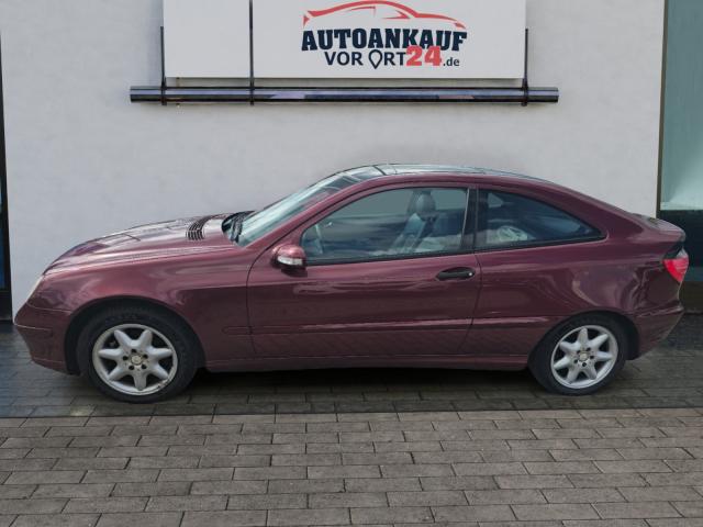 Mercedes-Benz C-Klasse C 180 Sportcoupe Kompressor*TÜV neu*Pano*Leder* 