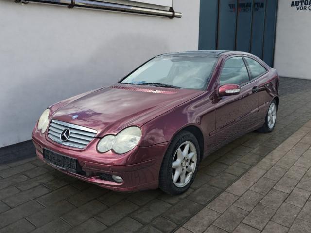 Mercedes-Benz C-Klasse C 180 Sportcoupe Kompressor*TÜV neu*Pano*Leder* 
