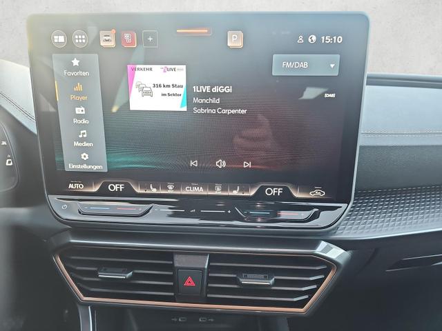 Cupra Leon Sportstourer 1.5 TSI 110 kW ACC AHK Kamera Keyless 