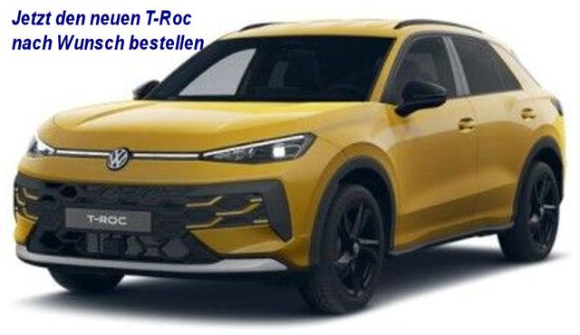 Volkswagen T-Roc - Life neues Modell 1.5 TSi 116 PS Automatik inkl. Sitz- und Lenkradheizung, 5 Jahre Garantie, Kamera, EPH vo. + hi., Diebstahlwarnanlage...
