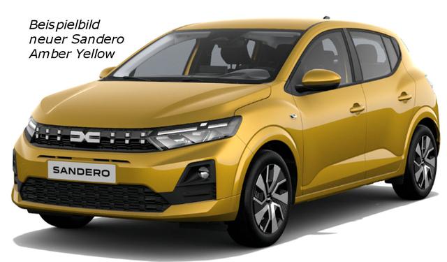 Dacia Sandero - Expression TCe 100 6-Gang inkl. Sitzheizung, Klima, Einparkhilfe hi., Media Display, Nebel, Lederlenkrad, Bluetooth..