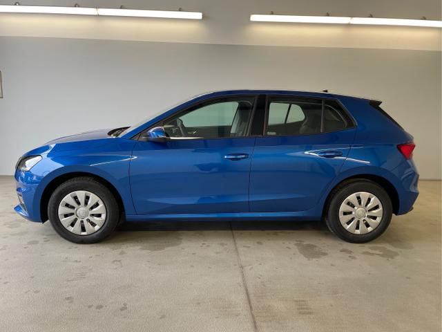 Skoda / Fabia / Blau / / / 80PS Sitzheizung+App-Connect