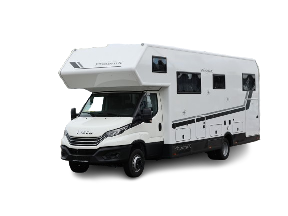 KFZ (Lager) Phoenix Maxi Alkoven 8800 LX - Modell 2024 XXL Breite Höhe