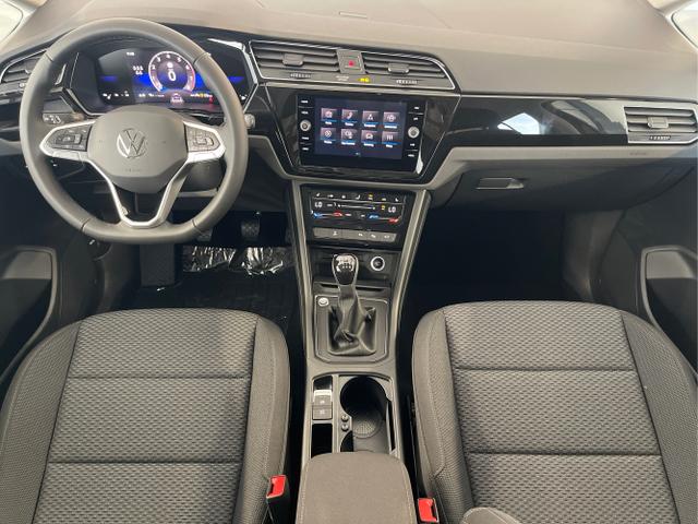 Volkswagen / Touran / Schwarz / / / 7Si+IQ.Light+AHK+Kessy+Cam