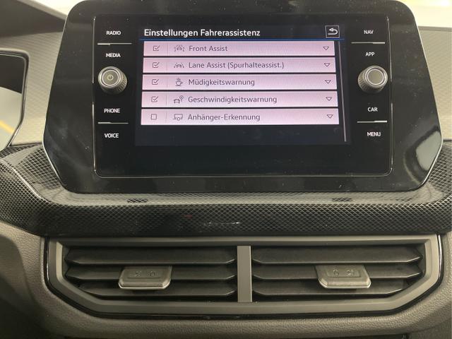 Volkswagen / T-Cross / Silber / / / 115PS AHK+Kamera+Kessy