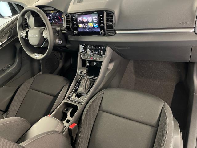 Skoda / Karoq / Blau / / / 150PS DSG Navi+ACC+AHK+Kessy+Kamera+Sitzheiz