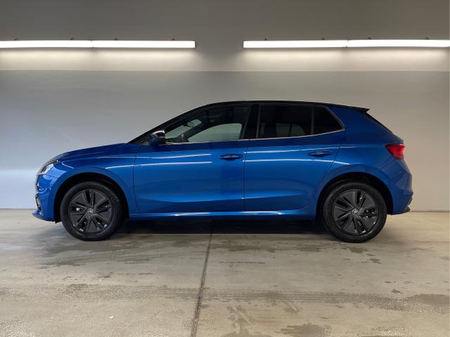Skoda / Fabia / Blau / / / Selection 115PS DSG AHK+Dynamic+Kamera+Kessy+Alu16+Sitzheiz+Climatron+PDCvohi 