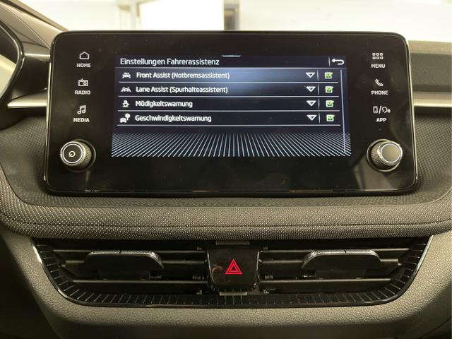 Skoda / Fabia / Blau / / / 95PS GV4+Sitzheiz+Klima+SmartLink+LED+PDC+Touchscreen