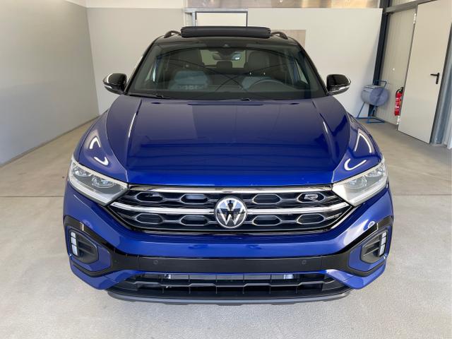 Volkswagen / T-Roc / Blau / / / 190PS 4M DSG Pano+AHK+Black+IQ.Light+IQ.Drive+eHeck+Kamera+Alu19